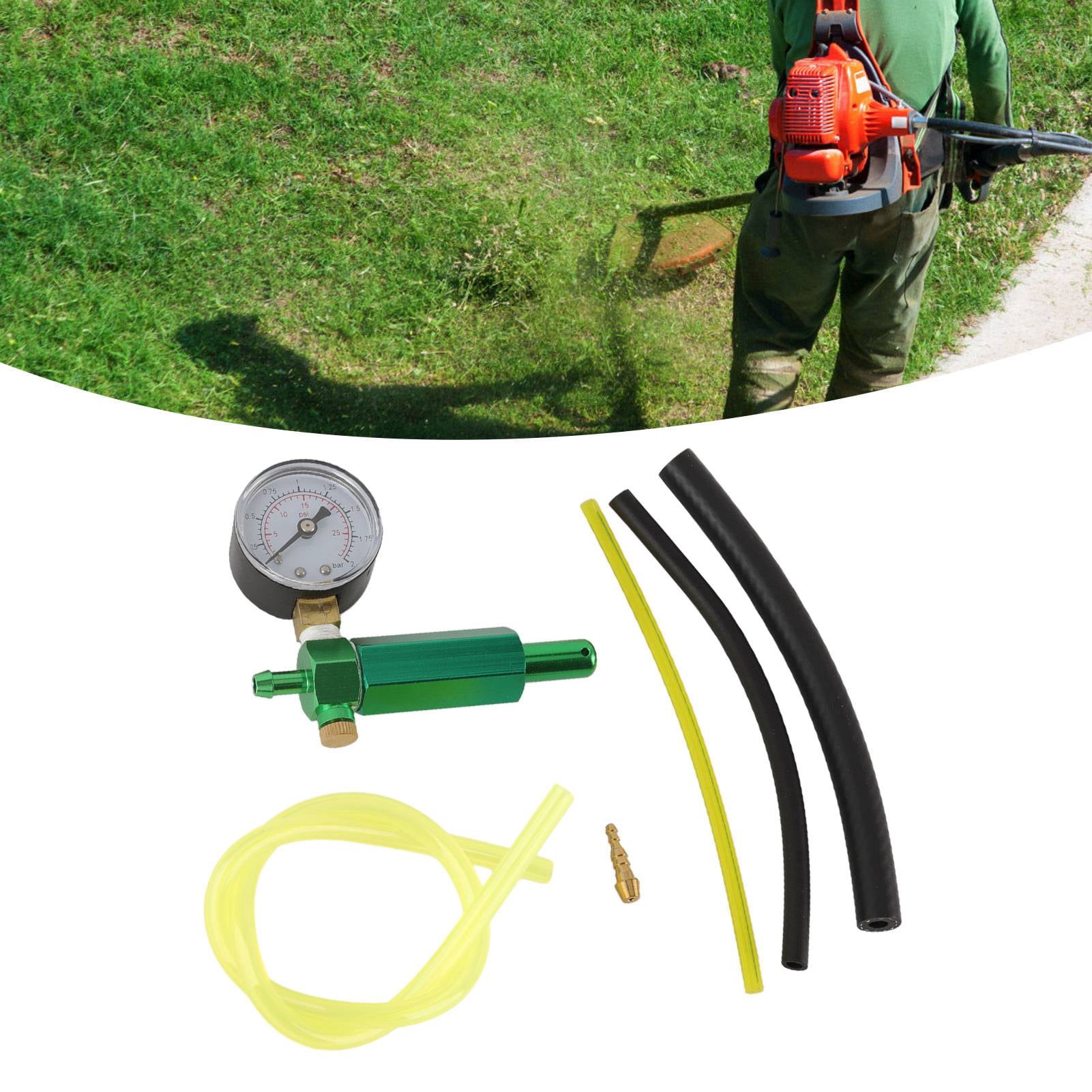Rupoun Carburetor Leak Detector Pressure Gauge Testing Kit Replacement for Walbro 57211 Outdoor Lawn Garden Mower Engine Tool Parts (5.12 inches / 13 cm)