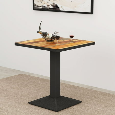 Tribesigns Small Dining Table Outdoor Bistro Patio Breakfast