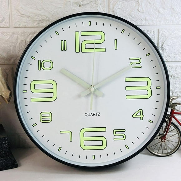 Reloj de pared Macarena 12 pulgadas luminoso silencioso