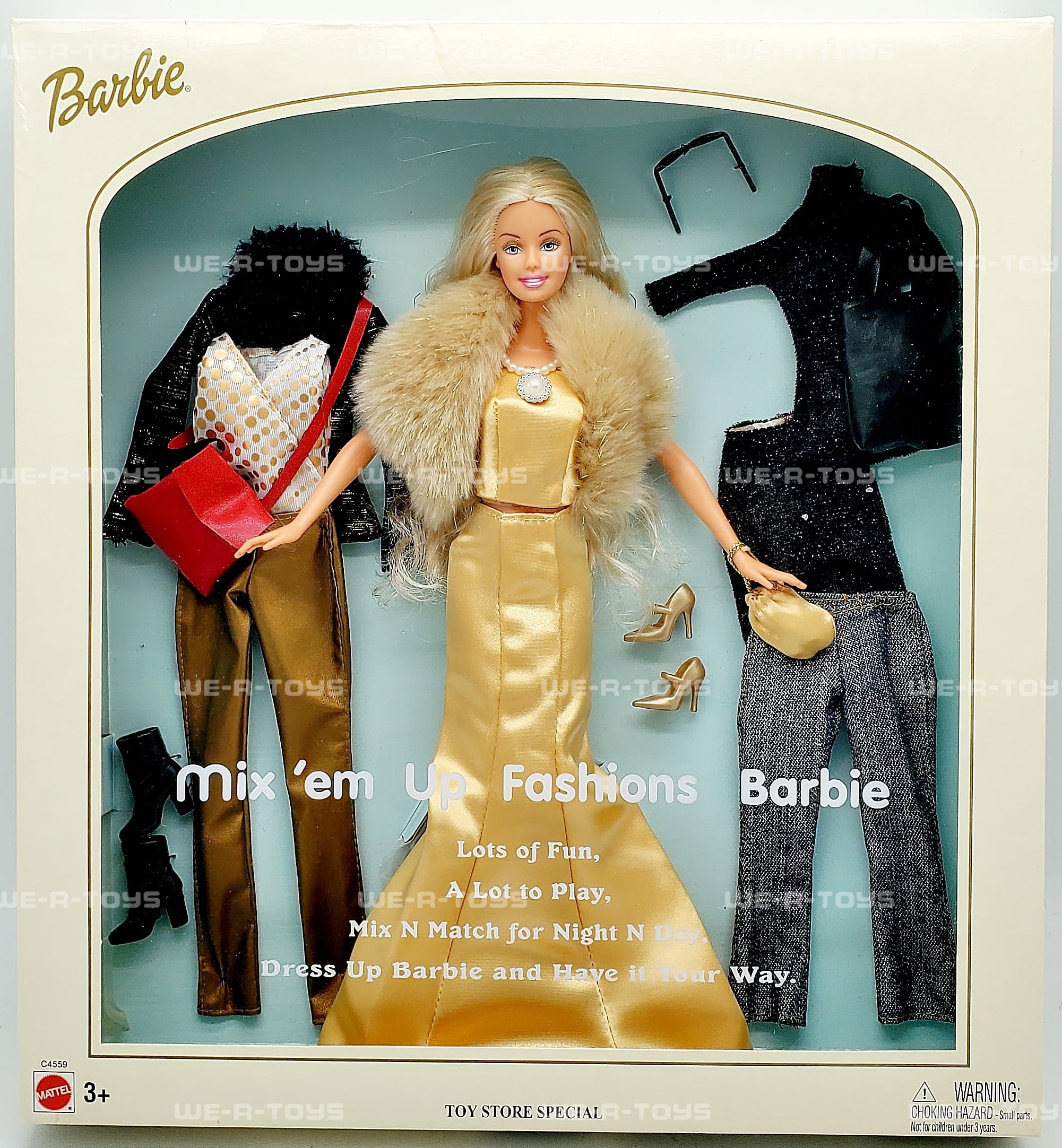 Barbie ロサンゼルス　3体セット【送料無料】 Amazon.com: BARBIE BASICS (2011) COLLECTION RED Model NO. 03