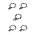 thumbnail image 1 of Greeniant Conveniente y práctico para un fácil manejo Collar de cadena de perro de acero Collares de perro Collar de perros plata 26 pulgadas Type2 NO2, 1 of 6