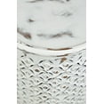 thumbnail image 4 of Jofran Decker Distressed Hardwood Global Drum End Table, 4 of 6