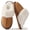 Brown, variant on BERANMEY Women's Fuzzy Memory Foam Slippers Ultra Plush Warmth Memory-Foam Support & Stylish Cozy Design Non-Slip Rubber Sole Indoor & Outdoor House Slippers for Women Perfect Christmas Gift