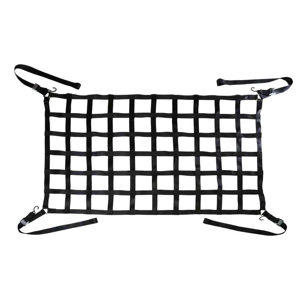 Truck Bed Cargo Nets with Cam Buckles and S Hooks