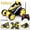 Yellow, variant on Red Red Luminous Rc Stunt Dump Truck Toy 360 Rolling Double Sided Remote Control Vehicle With Lights