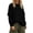 Black, variant on Womens Blouses Unisex Long Sleeve Layered T Shirt Casual Loose Fit Basic Top Tunics Trendy Clothing
