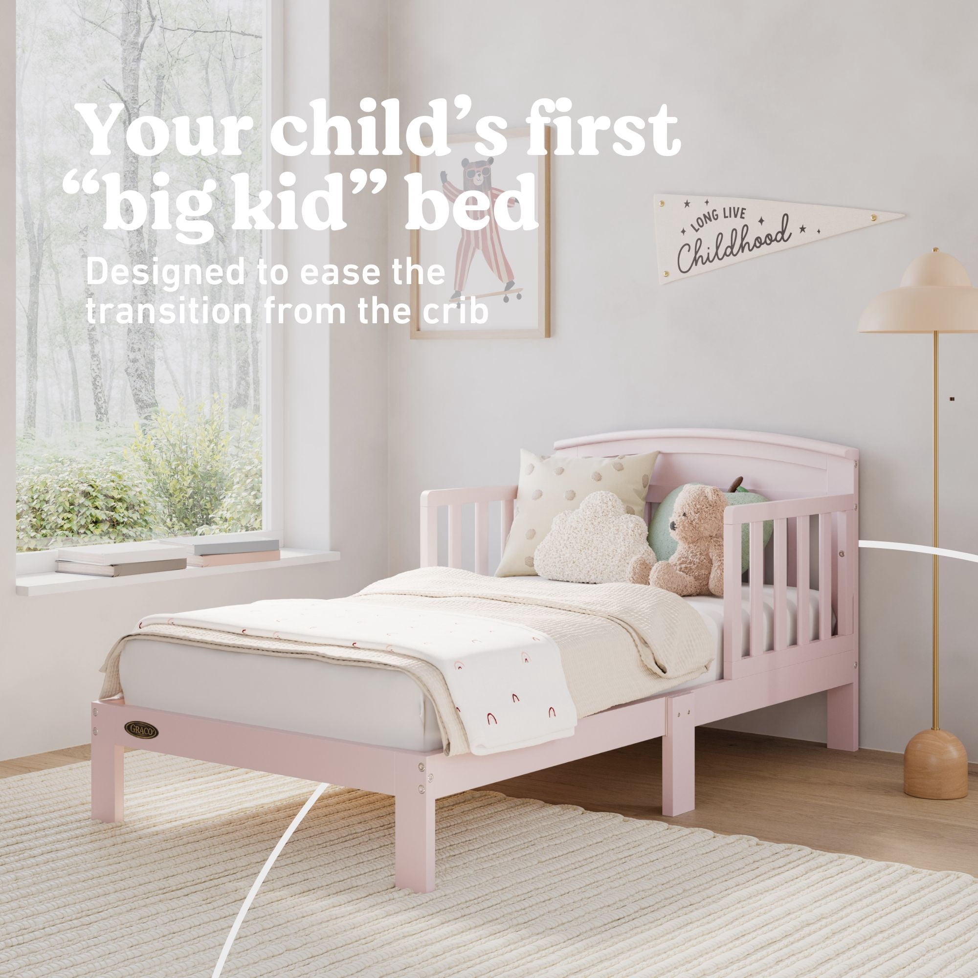 Graco Benton Toddler Bed, Blush