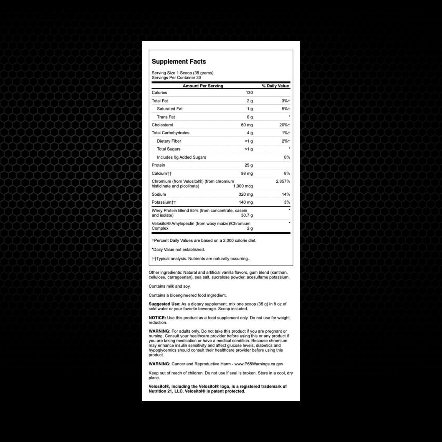 Swanson Full Potential Whey Protein - Vanilla 25 g protein 2.31 lbs Pwdr
