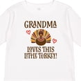 thumbnail image 4 of Inktastic Thanksgiving Grandma Little Turkey Boys or Girls Long Sleeve Toddler T-Shirt, 4 of 5