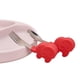 thumbnail image 1 of Juego De Cuchara Y Tenedor De Silicona Para Bebé, Vajilla De Alimentación De Bebé De Animales De Dibujos Animados Para Niños, Tenedores De Cuchara De Entrenamiento Para Aprender A Comer, 2 Uds. Minnieouse BA001334-04, 1 of 6