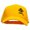 Gold, variant on Chinese Character Love Patched Low Profile Cap - Gold OSFM