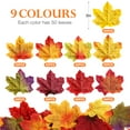 thumbnail image 3 of Ayieyill 450 Pcs Artificial Fall Leaves Decoration, Fall Leaves for Fall Decor Party Festival Thanksgiving Table Decorations(9 Colors), 3 of 8