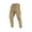 Khaki, variant on WREESH Men's Sweatpants Cargo Pants Fashion Drawstring Elastic Waist Multi-Pocket Casual Sweat Length Pants Khaki