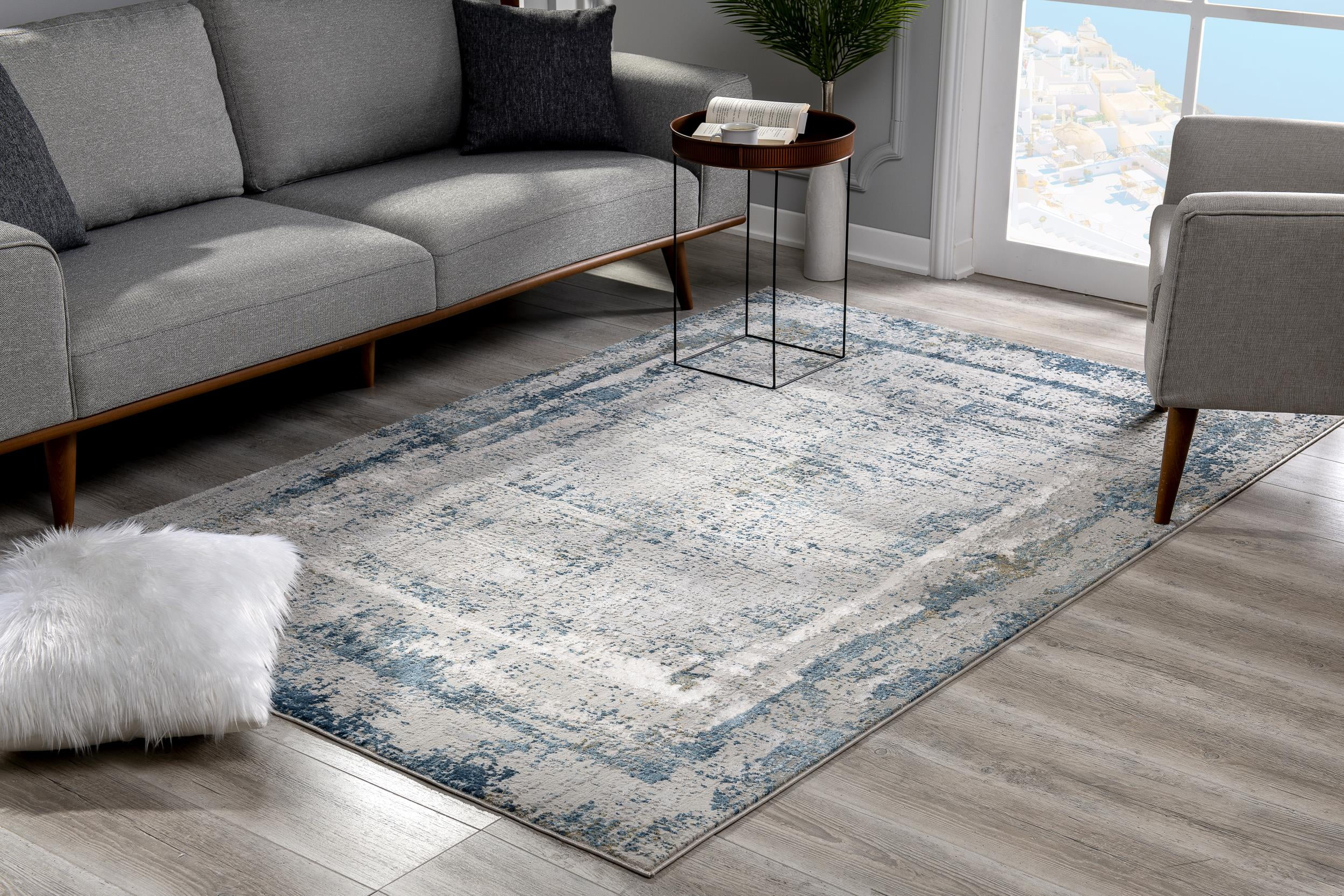 Rug Branch Mirage Collection Tapis abstrait moderne
