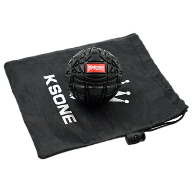 Muscle Max Bola de masaje Stress Tune up Herramienta de masaje de tejido para alivio de puntos 8cm negro Zulema bola de masaje