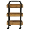 thumbnail image 6 of Oceanstar 3SC1675 Portable Storage Cart with 3 Easy Removable Bamboo Trays, 6 of 6