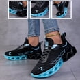 thumbnail image 6 of Women's Breathable Running Footwear, Cushioned Blade Sole Athletic Shoes for Gym Workout, 6 of 8