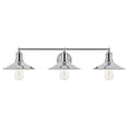 thumbnail image 3 of Etude 3 light chrome Wall Sconce, 3 of 4