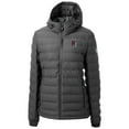 thumbnail image 2 of Women's  Cutter & Buck  Gray Round Rock Express Mission Ridge Repreve Puffer Full-Zip Jacket, 2 of 3