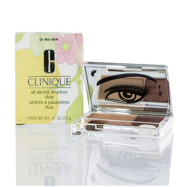 clinique clinique all about shadow duo, like mink 402