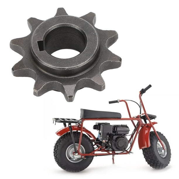 420 10t Sprocket Delantero, Sprock de Cadena Delantera Instalación Fácil de Oxidación para la mini bicicleta ct200u para motores chinos 200cc