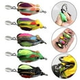 Best3cm/3.6g Flat Hook Floating Long Throw Bait Modified Mini