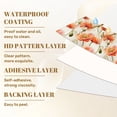 thumbnail image 6 of Vintage Floral Contact Paper Peel and Stick Wallpaper Botanical Watercolor Muted Tones Rustic Shabby Chic Canvas 23.6in x 9.8ft Self Adhesive Removable Wall Paper for Nursery Bedroom Cabinets, 6 of 8
