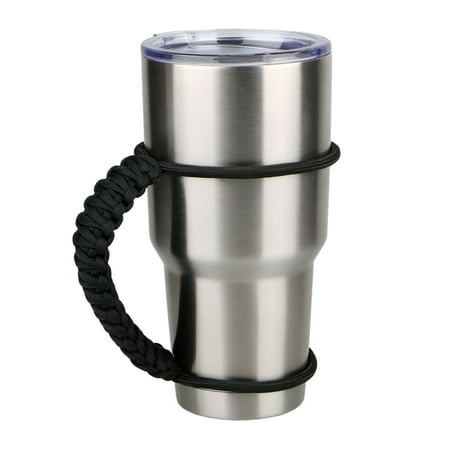 Cup Holder Dimensions - Parachute Cord Handmade Anti-slip Double Wrapped Handle for 30oz Yeti Ritc Ozark Tumbler Rambler Cup Holder