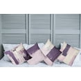 thumbnail image 4 of Ambesonne Throw Pillow Cover 4 Pack, , 20", Eggplant Ivory and Pale Rose, 4 of 7