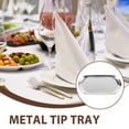 thumbnail image 3 of unbranded Plateada De Acero Inoxidable Para Servir Y Almacenar En Restaurantes Y Casa, 3 of 8