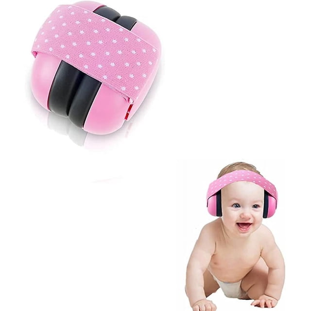 Protectores auditivos para bebés. Auriculares con cancelación de sonido para recién nacidos. Regalo auditivo ajustable