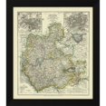 thumbnail image 2 of Grassl 20x22 Black Modern Wood Framed Wall Art Titled - Frankfurt Wiesbaden Germany - Grassl 1851, 2 of 6