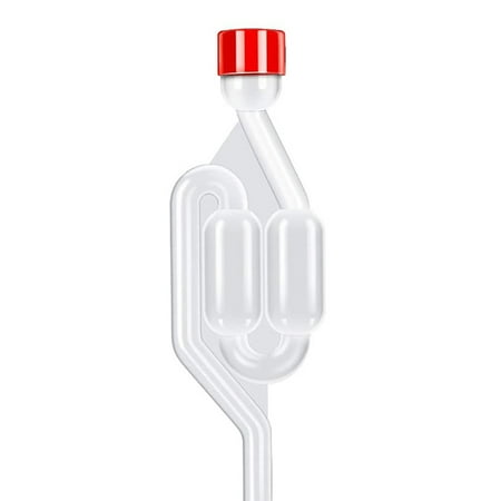 

DTOWER Brewing Fermentation Exhaust Valve Fermentation Airlock S Type Airlock Twin Bubble With Grommets