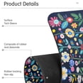 thumbnail image 4 of Yayeee Faucet Mat for Kitchen Sink 14.7" Diatomite Long Splash Guard Pad, Bloom Flowers, 4 of 7