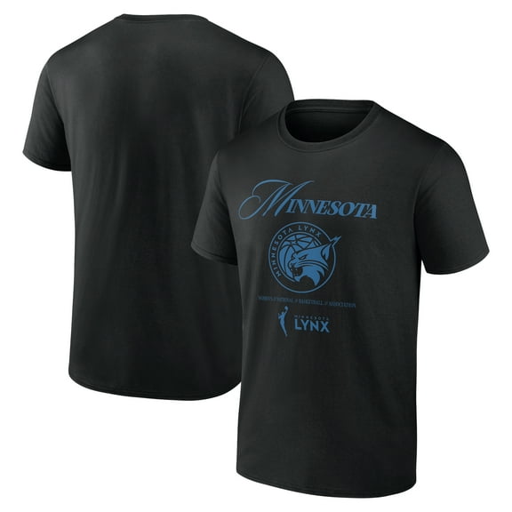 Unisex Black Minnesota Lynx In Motion T-Shirt