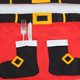 thumbnail image 2 of Soporte para vajilla navideña, funda para cuchara y tenedor, bolsas para cubiertos, manteles individuales navideños, decoración de mesa estilo 1, 2 uds., 2 of 5