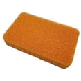 thumbnail image 2 of Silicone Cleaning Sponge for Kitchen, Non-Scratch Dishwashing Scrubber for Pots and Pans, Reusable for Stubborn Stains, Heat Resistant Up To 446°F, Orange, By Kingtowag, 2 of 9