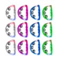 thumbnail image 1 of 12 Pieces Light Up LED Tambourine, Musical Flashing Tambourine Glow Tambourines Handheld Percussion, 1 of 5