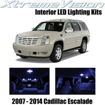 XtremeVision Interior LED for Cadillac Escalade 2007-2014 16 pcs Blue Interior LED Kit   Installation Tool