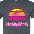 thumbnail image 4 of Inktastic Summer Enjoy the Sunshine Destin Beach Florida in Pink T-Shirt, 4 of 5