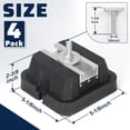 thumbnail image 2 of Pearwow Heavy Duty Floor Mounting Base Kit for Mini Split Air Conditioner Condenser,Pipe Mounting,Rubber Anti Vibration Pads,Air Compressor,Generator Vibration Isolator,4 Pack,Support up to 2000 lbs, 2 of 8