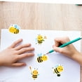 thumbnail image 4 of Summer Honey Bee Stickers - 500 Pcs/Rolls, Self Adhesive Bumble Bee Decal Stickers for Baby Showers, Kids Parties, 4 of 5