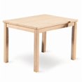 thumbnail image 2 of Rosebery Kids Mission Style Solid Parawood Kid Table in Natural, 2 of 2