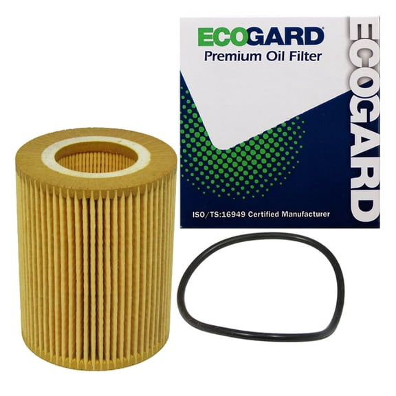 ECOGARD X5692 Premium Cartridge Engine Oil Filter for Conventional Oil Fits Volvo XC90 3.2L 2007-2014, XC60 3.0L 2010-2016, XC60 3.2L 2010-2015