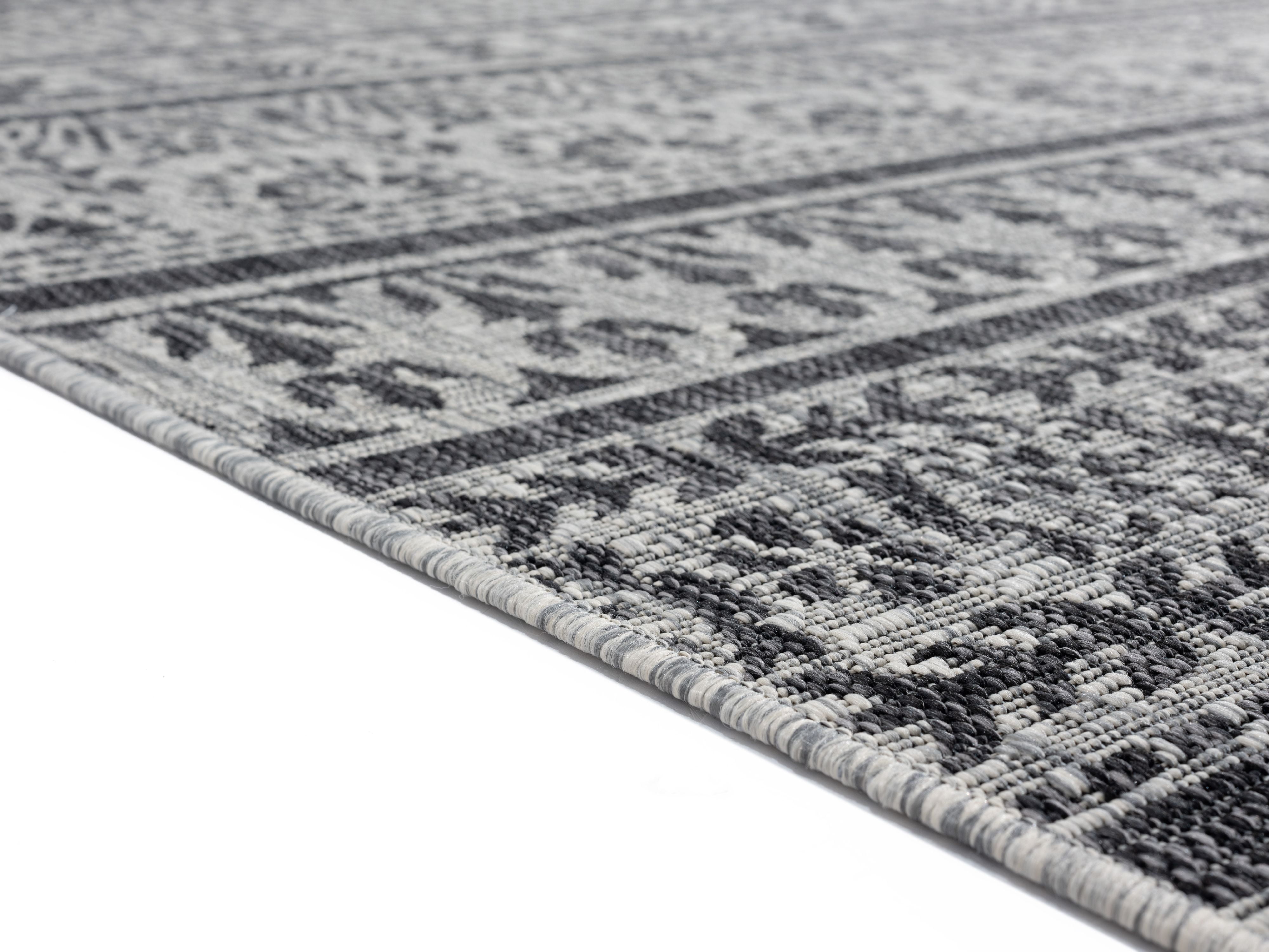 United Weavers Mali Keown Transitional Geometric Area Rug, Black, 7'10" x 10'6"