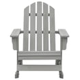 thumbnail image 5 of vidaXL Adirondack Rocking Chair Porch Rocker Outdoor Patio Lawn Chair Wood, 5 of 16