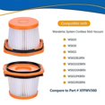 thumbnail image 3 of 4 Pack Replacement Vacuum Filter For Shark Wandvac System Wv360 Ws620 Ws630 Ws632 Ws632blbrn Ws632g, 3 of 5