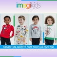 thumbnail image 3 of Disney Nightmare Before Christmas Jack Skellington Fleece Sweatshirt and Jogger Pants Outfit Set Toddler to Big Kid, 3 of 5