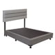 thumbnail image 3 of Box Base Cama Individual + Cabecera Londres Gris Dicasa Londres Vita, 3 of 8