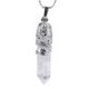 thumbnail image 1 of Sywqhk Collar de cristal de bala de cuarzo natural, colgante hexagonal, joyería para mujer (A) Sywqhk Para estrenar, 1 of 8